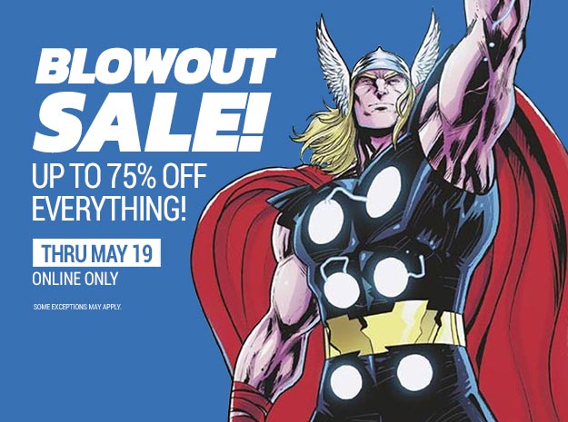 Blowout Sale Up to 75% OFF Everything
