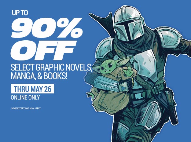 Up to 90% OFF Select Graphic Novels