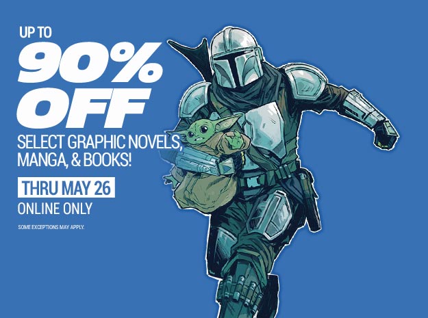 Up to 90% OFF Select Graphic Novels