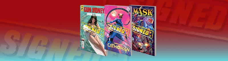 Signed at Midtown Comics