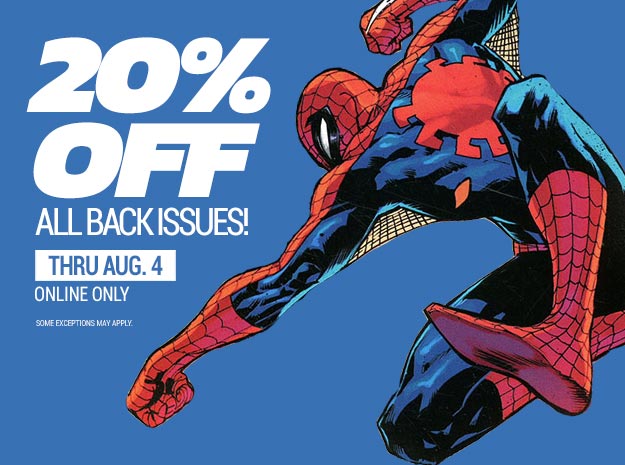 20% Off All Publishers Back Issues