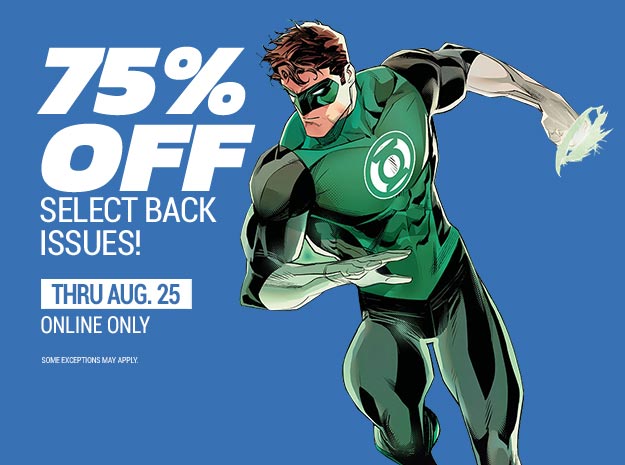 75% OFF SELECT BACK ISSUES