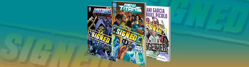 Signed at Midtown Comics