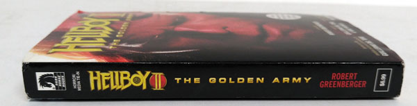 Dark Horse Books Hellboy II The Golden Army Movie Novelization